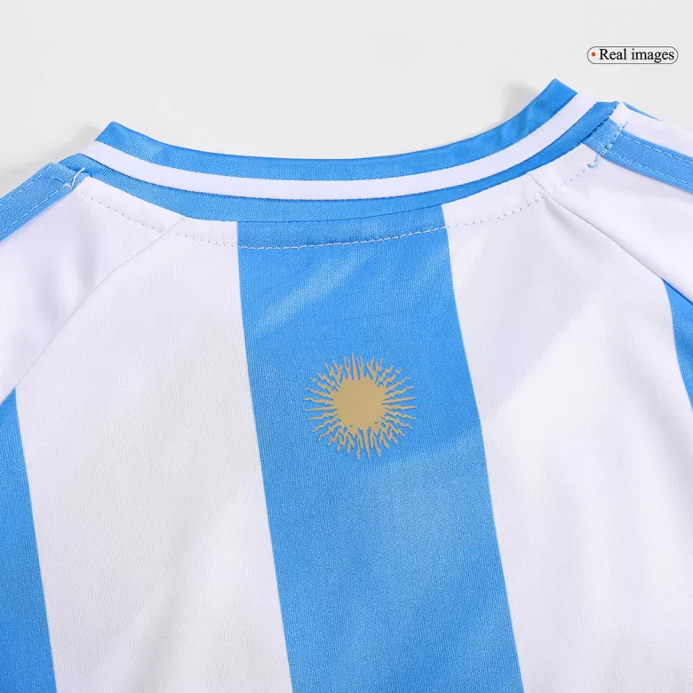 Kids Argentina Custom Home Full Soccer Kits2024 - bestsoccerstore
