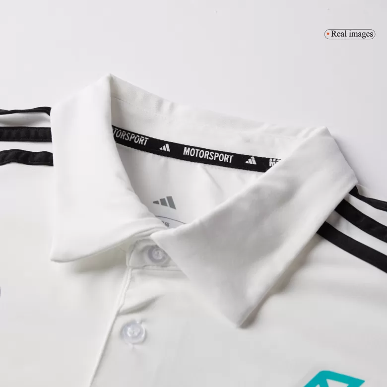 Mercedes AMG Petronas F1 Racing Team White T-Shirt 2025 - bestsoccerstore