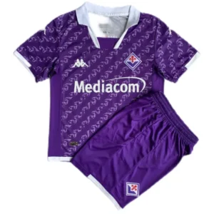 Kids Fiorentina 2023/24 Home Kit Jersey+Short