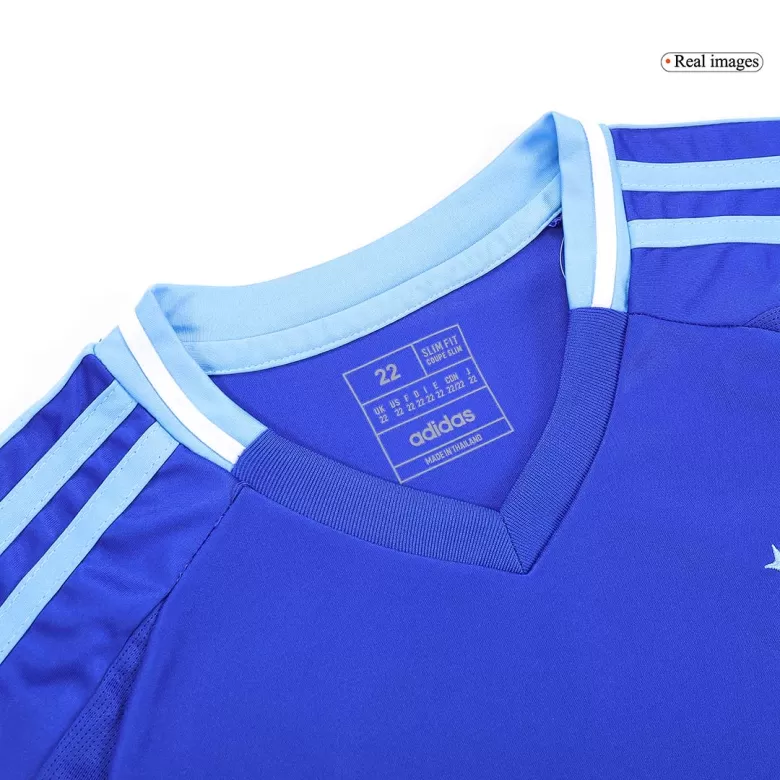 Kids Argentina Custom Away Full Soccer Kits2024 - bestsoccerstore