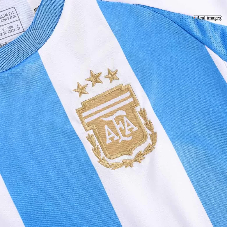Kids Argentina Custom Home Full Soccer Kits2024 - bestsoccerstore